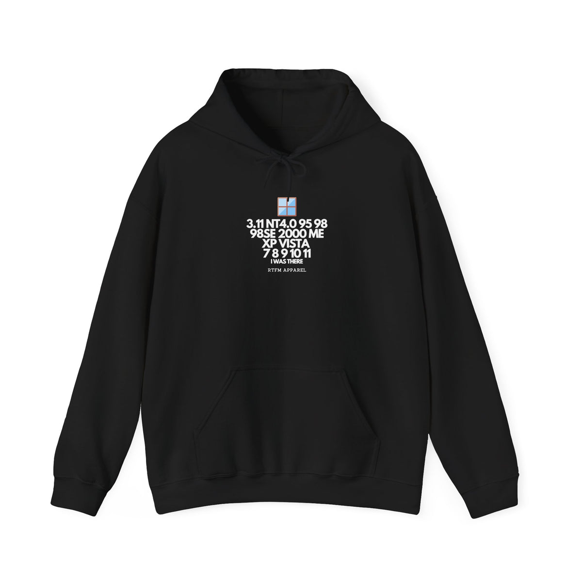 Retro Windows Versions — Hoodie