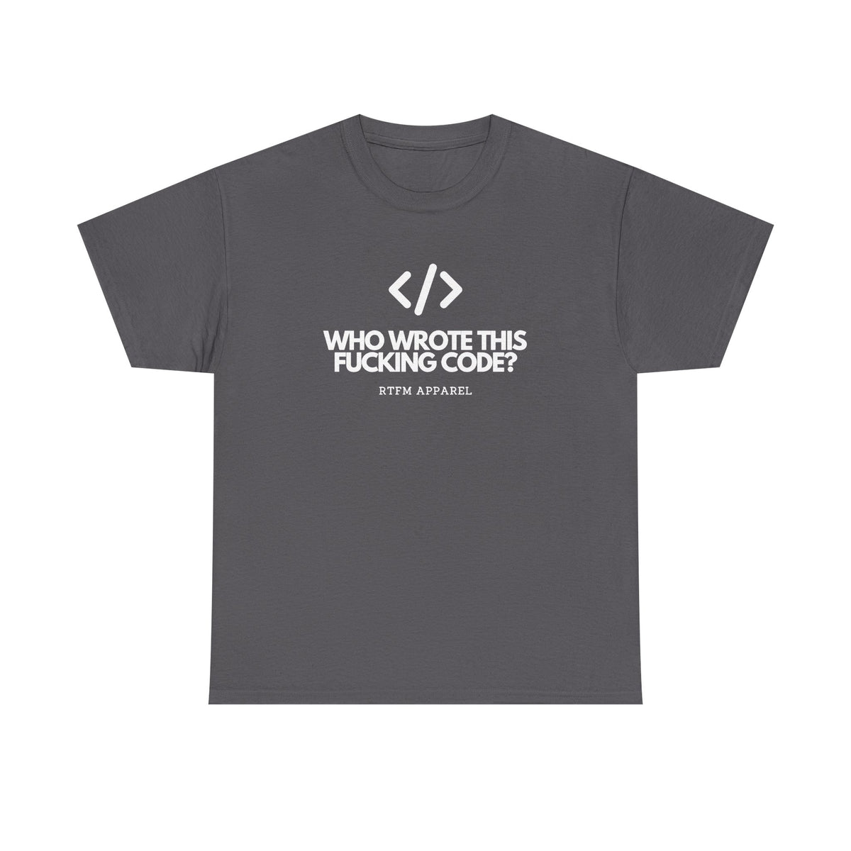 Who Wrote This Code? — Developer Tee