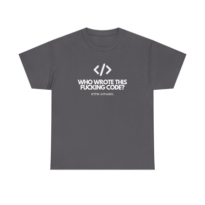 Who Wrote This Code? — Developer Tee