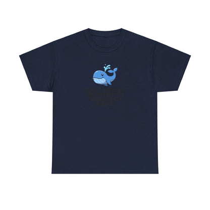 Happy Whale Splash Tech Humor - DevOps, Docker, Cloud