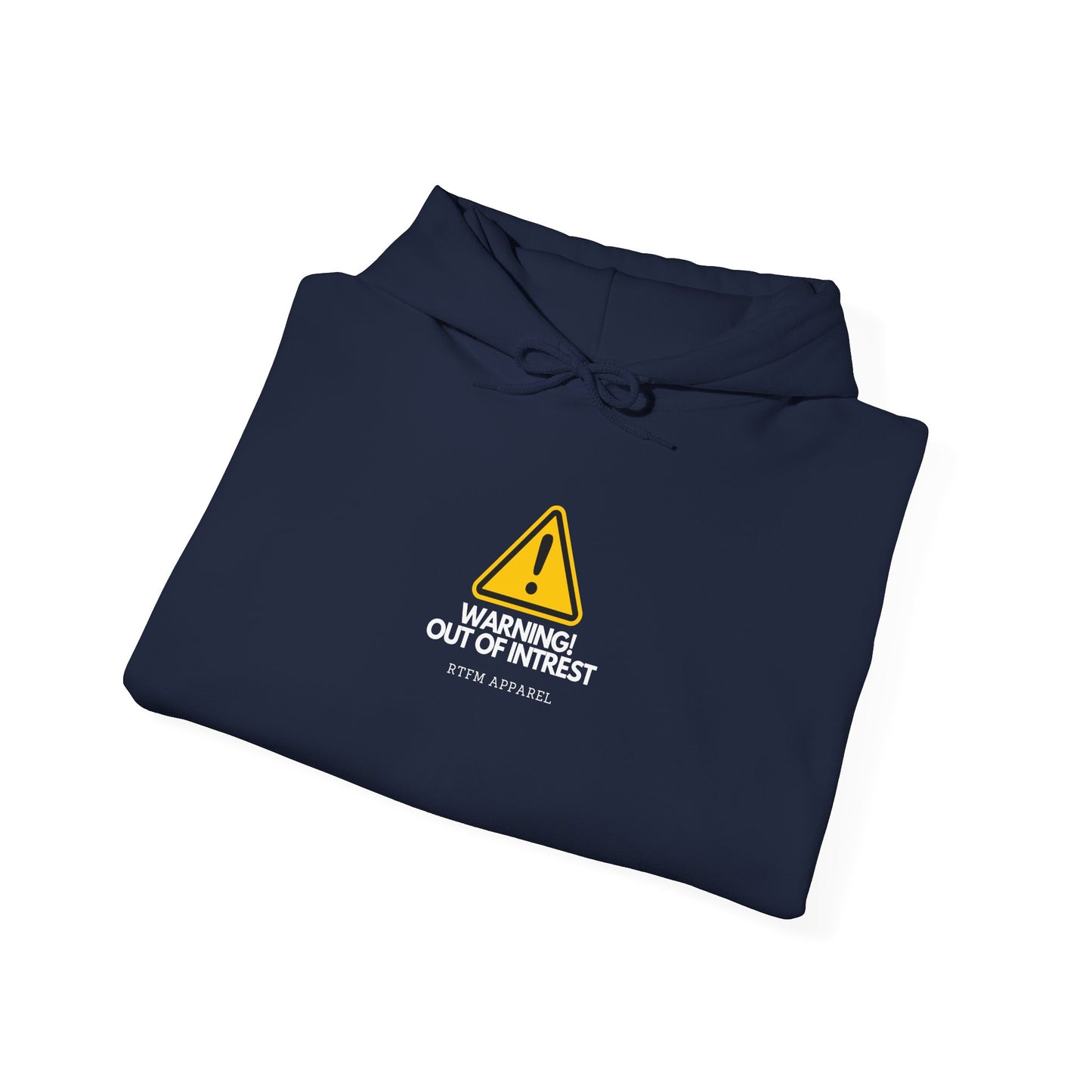 Warning Out Of Interest Funny Tech Hoodie For Cyber Security Professionals