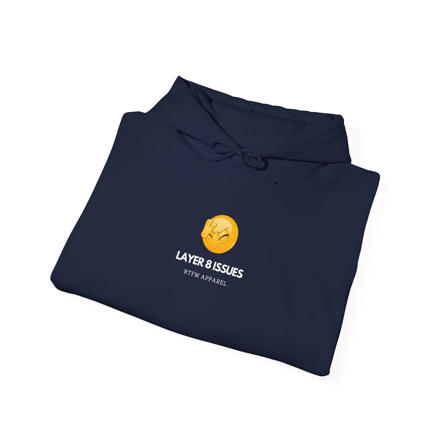 Layer 8 Issues Hoodie - RTFM Apparel, Geek Humor, IT, Techie, Network, Cybersecurity