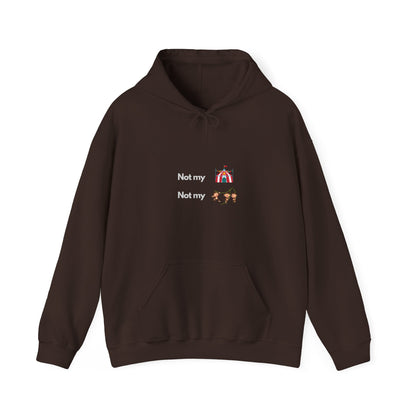 Not My Circus, Not My Monkeys - Comfy Tech Humor Hoodie