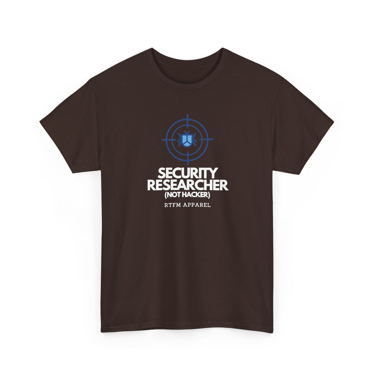 Security Researcher Not Hacker — Cybersecurity Tee