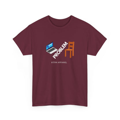 Laptop Chair Problem RTFM Apparel - Tech IT Geek Humor