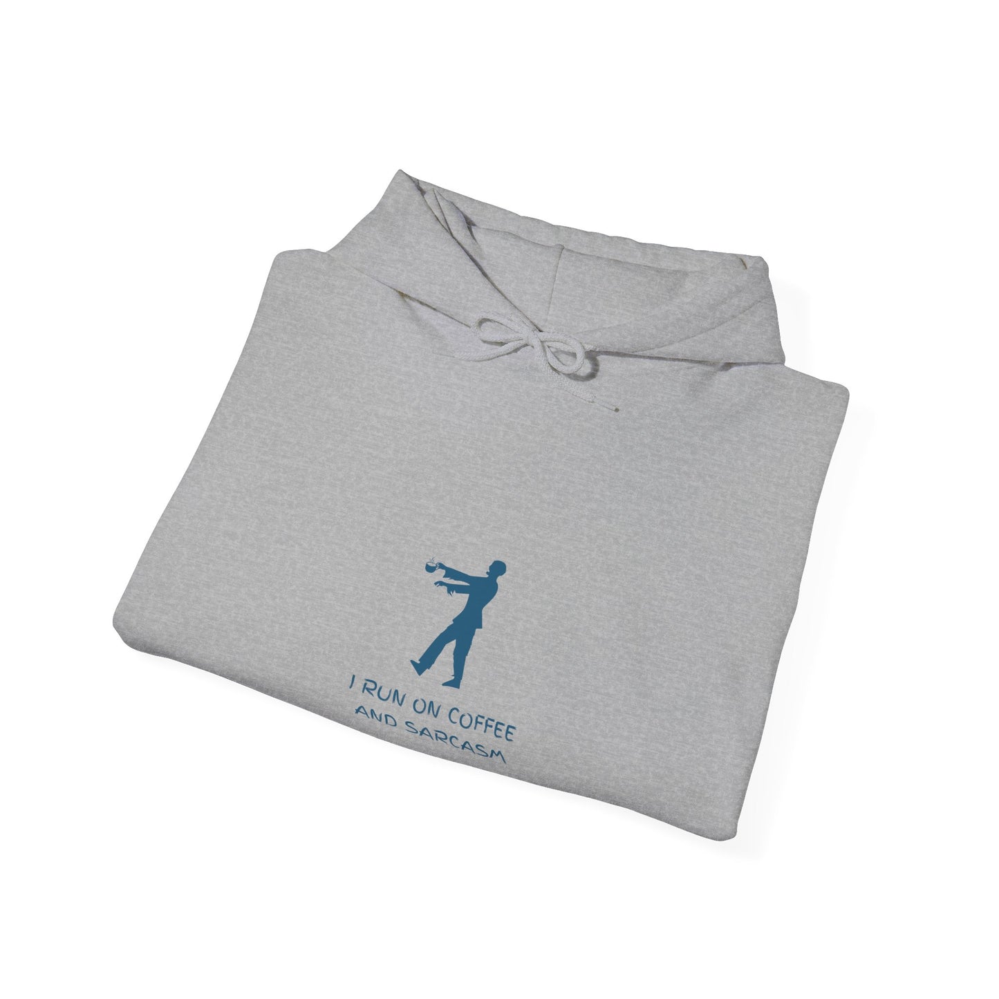 I Run On Coffee And Sarcasm - Funny Tech Geek Humor Hoodie