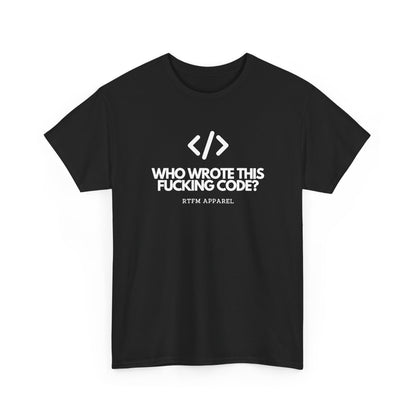 Who Wrote This Code? — Developer Tee