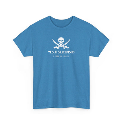 Yes, It's Licensed - RTFM Apparel Skull Humor Tech Geek