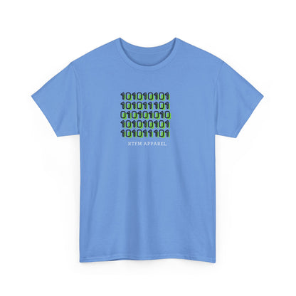 RTFM Binary Code Geek Humor T-Shirt - DevOps, Sysadmin, Tech Nerd, 2025 Design