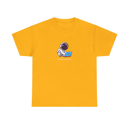 RTFM Apparel - Astronaut With Laptop Geek Humor Tech IT Sysadmin