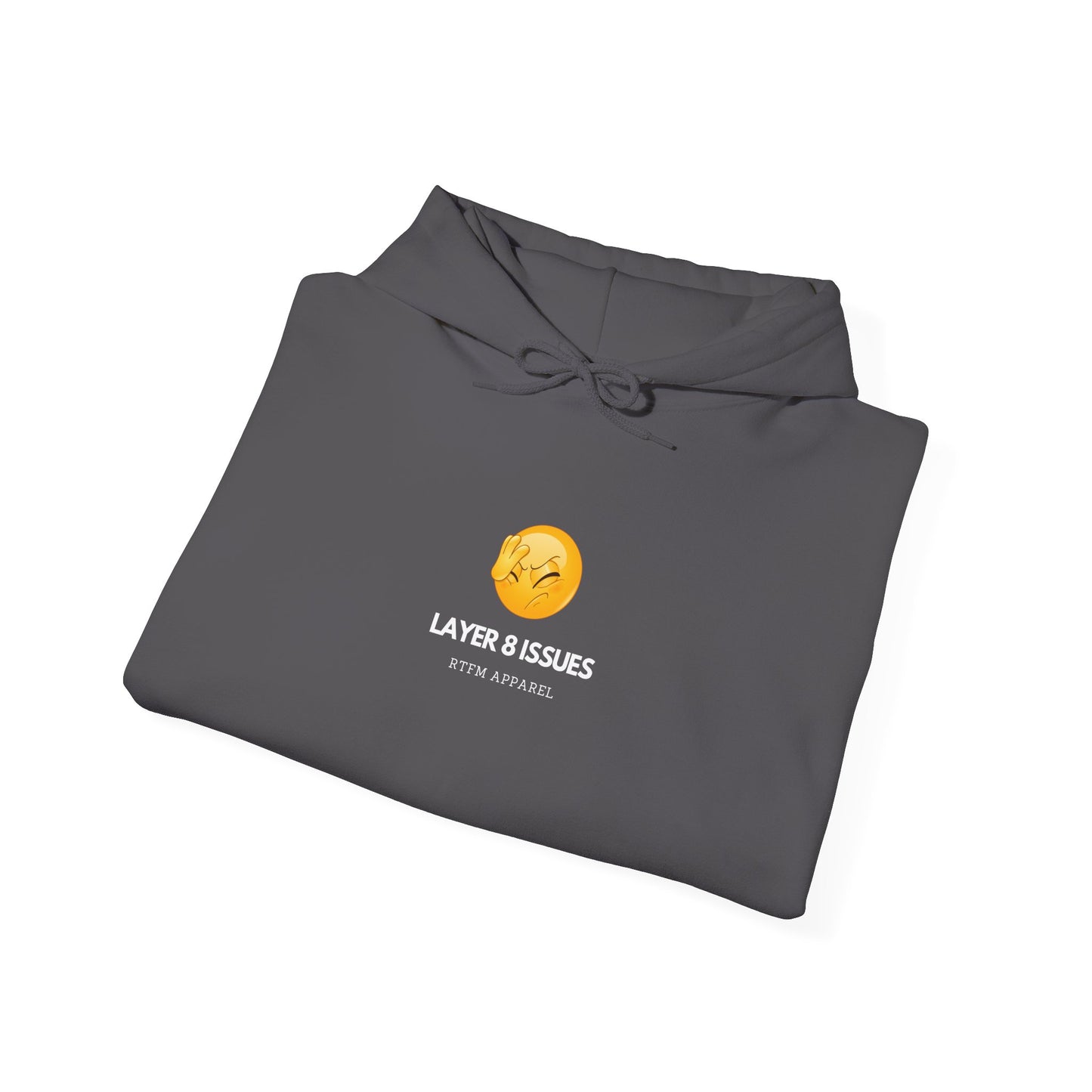 Layer 8 Issues Hoodie - RTFM Apparel, Geek Humor, IT, Techie, Network, Cybersecurity