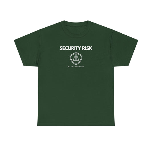 Security Risk - RTFM Apparel - Tech Humor - Cybersecurity, IT, Sysadmin
