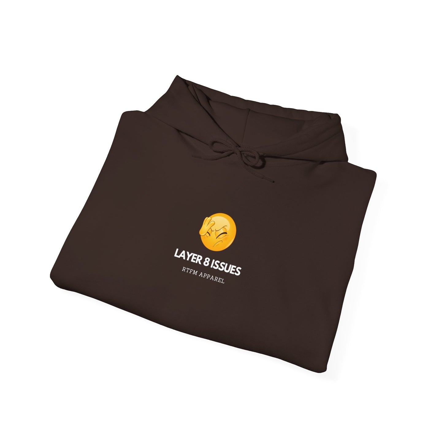 Layer 8 Issues Hoodie - RTFM Apparel, Geek Humor, IT, Techie, Network, Cybersecurity