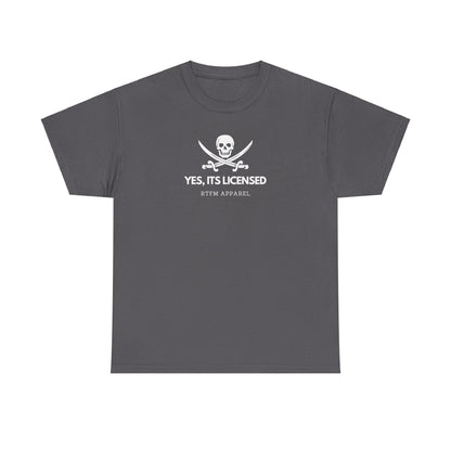 Yes, It's Licensed - RTFM Apparel Skull Humor Tech Geek