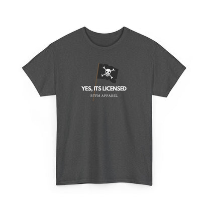 Yes, It's Licensed - Sysadmin, Cybersecurity, RTFM Apparel, Tech Humour