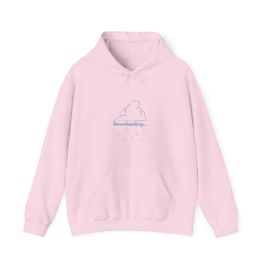 Downloading Cloud Hoodie - Raindrop Geek Chic