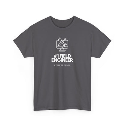 #1 Field Engineer - Tech, Funny, RTFM Apparel, IT, Sysadmin, Geek, Humour