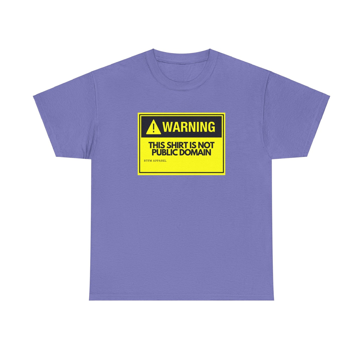 Warning This Shirt Is Not Public Domain Funny Tech Humor
