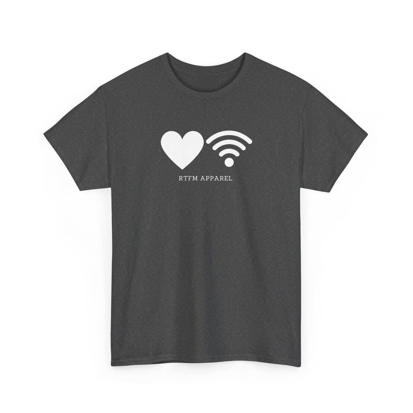 Love WiFi RTFM Apparel Funny Geek Tech T-Shirt