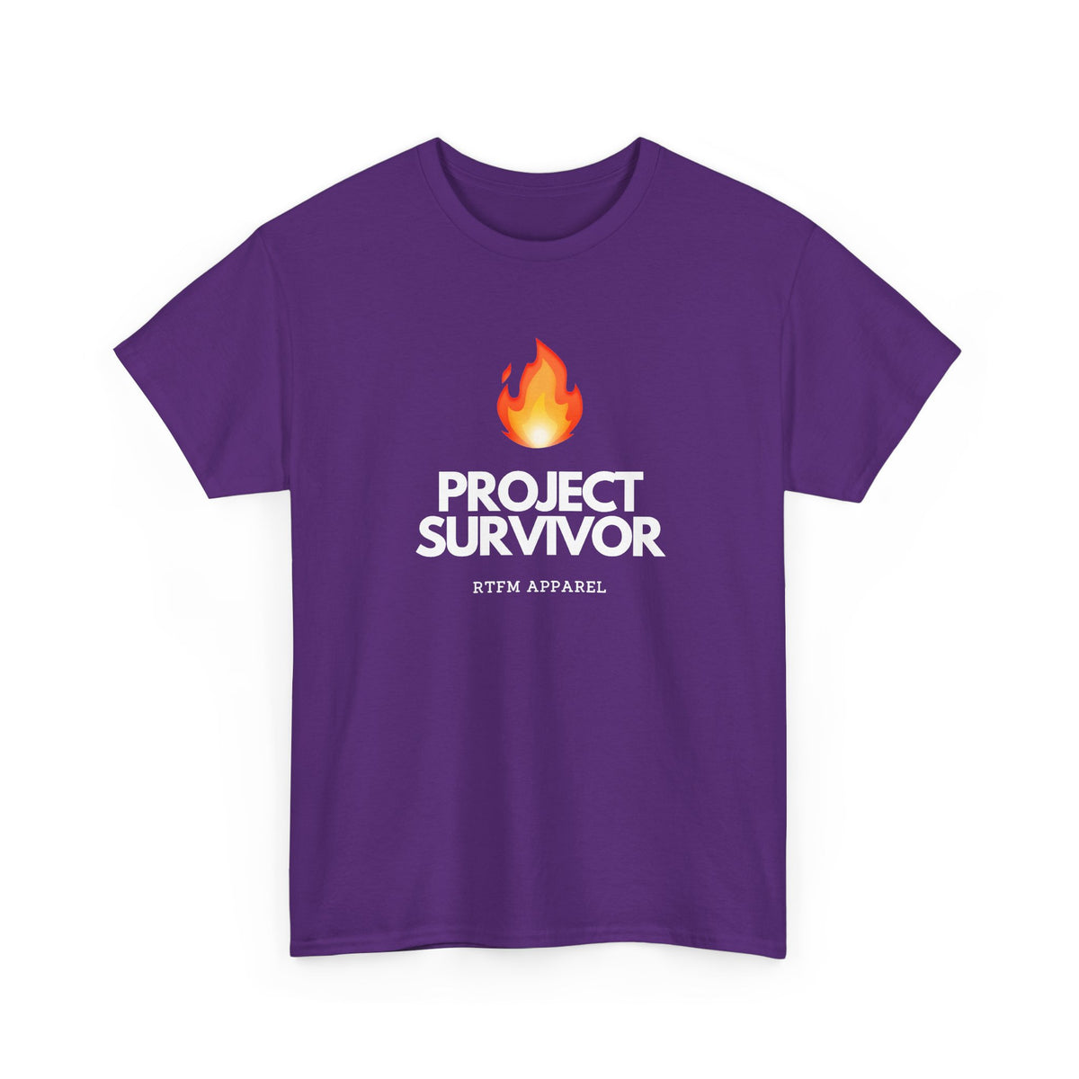 Project Survivor Flame — Tech Tee