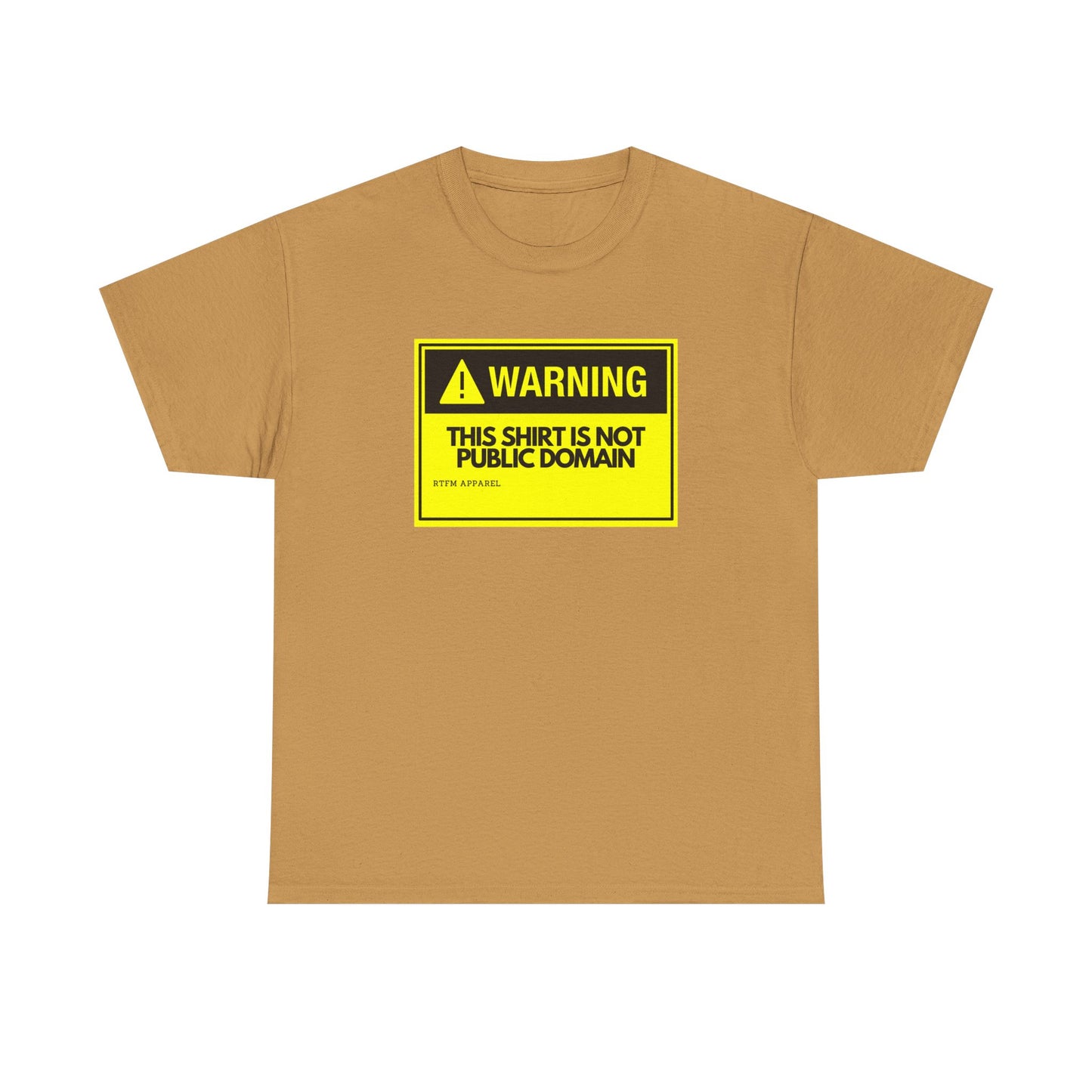 Warning This Shirt Is Not Public Domain Funny Sysadmin IT Tech Geek Gift