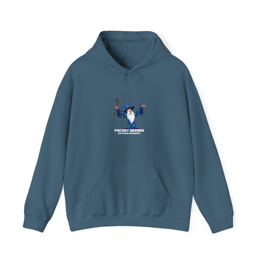 Packet Wizard Network Engineer Funny Tech Geek Hoodie