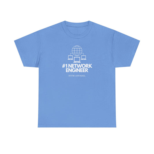 #1 Network Engineer RTFM Apparel - Funny Sysadmin, IT Pro, Network Shirt