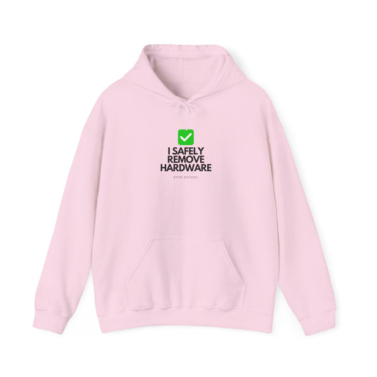 Green Checkmark Hoodie - Mission Accomplished, IT, Cybersecurity, Tech Life, Secured