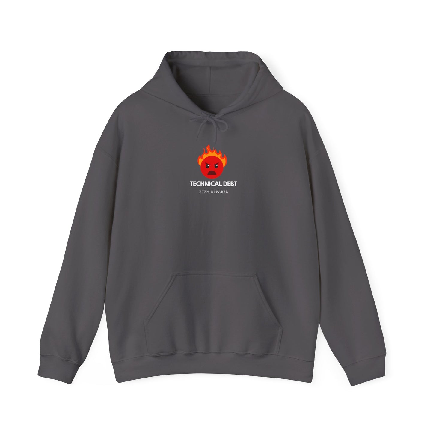Technical Debt RTFM Apparel IT Humor Hoodie Developer Sysadmin