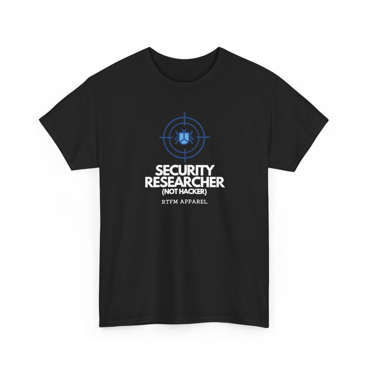 Security Researcher Not Hacker — Cybersecurity Tee