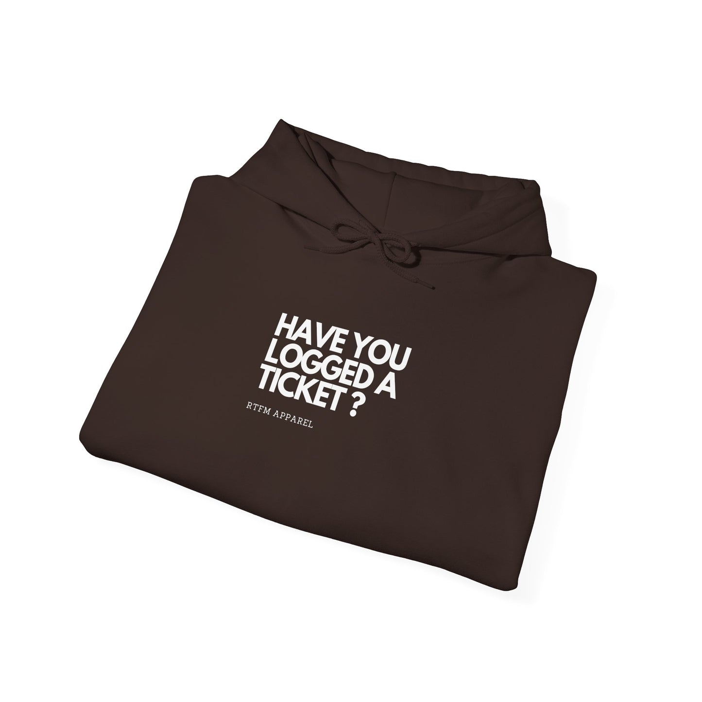 Have You Logged A Ticket? RTFM Apparel Cozy Tech IT Sysadmin Hoodie