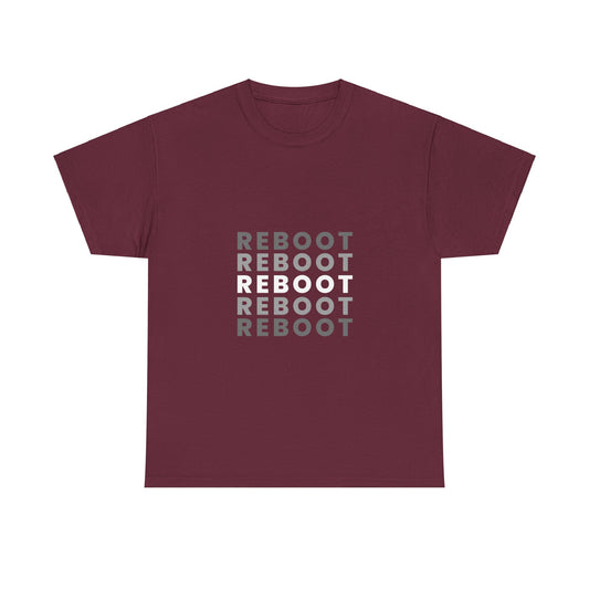 Reboot Reboot Reboot Funny IT Tech Geek T-Shirt