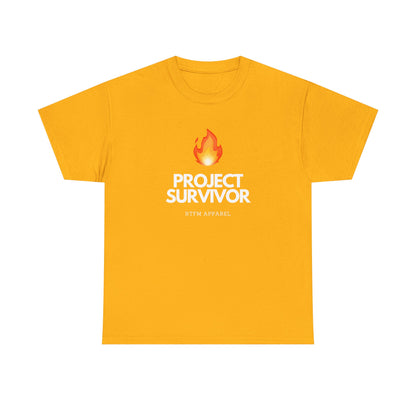 Project Survivor RTFM Apparel Flame Design - Tech, IT, Cybersecurity Engineer Humor 2025