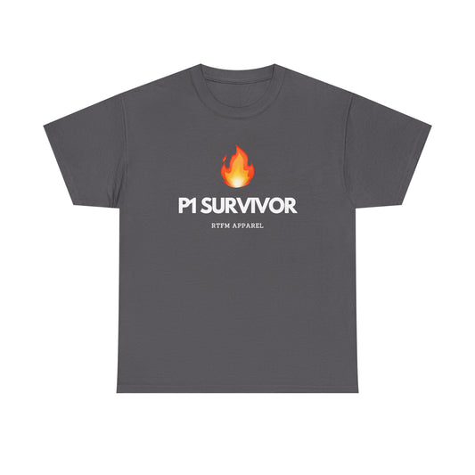 P1 Survivor — Cybersecurity Tee