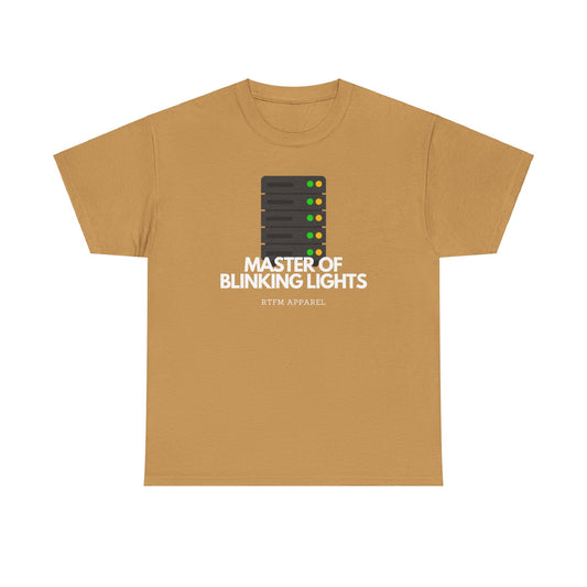 Master Of Blinking Lights - Sysadmin, IT, DevOps, Server Rack Funny