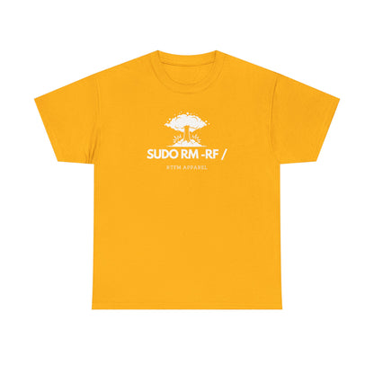 Sudo RM -RF / Explosion Fun T-Shirt - Sysadmin Linux Geek Humor 2025