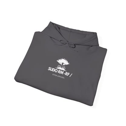 Sudo RM -RF / Explosion Fun Hoodie - Tech Humor for Geeks 2025