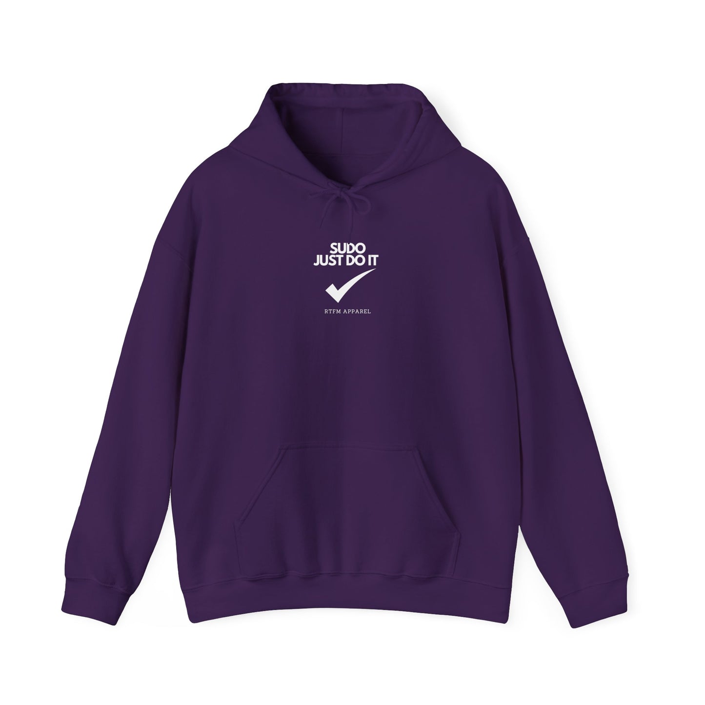 Sudo Just Do It RTFM Hoodie For Sysadmins, Network Engineers, Tech Lovers