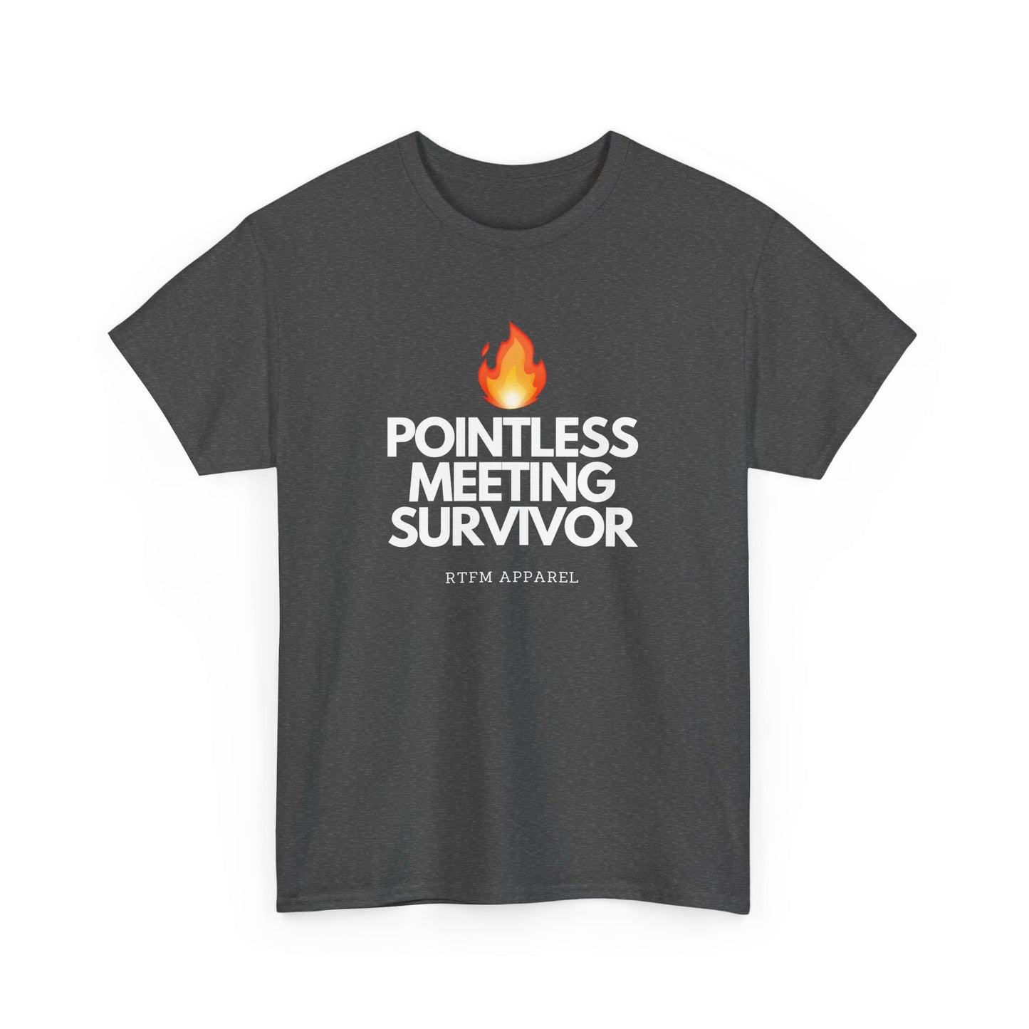 Pointless Meeting Survivor - RTFM, Sysadmin, IT Professional, Tech Humor, Funny Gift