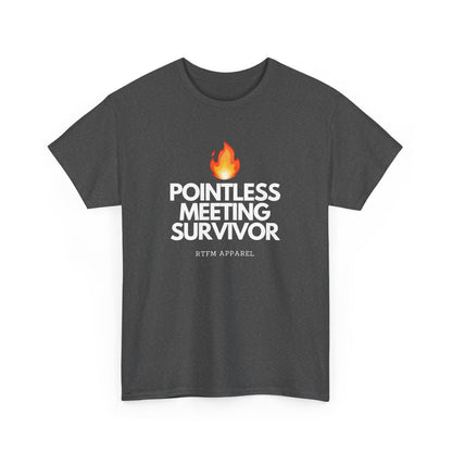 Pointless Meeting Survivor - RTFM, Sysadmin, IT Professional, Tech Humor, Funny Gift
