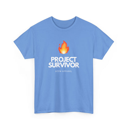 Project Survivor RTFM Apparel Flame Design - Tech, IT, Cybersecurity Engineer Humor 2025