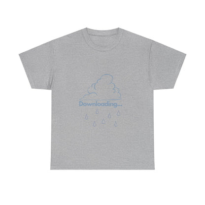 Downloading Cloud Raindrops - Tech Geek Humor