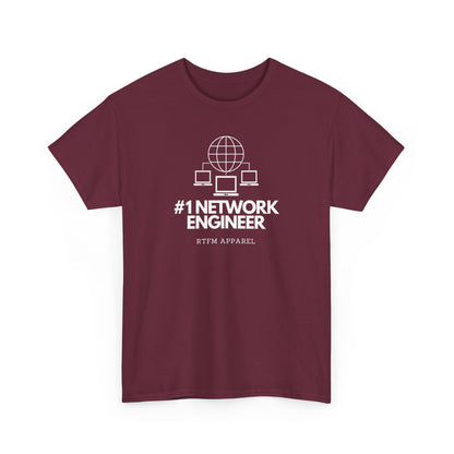 #1 Network Engineer RTFM Apparel - Funny Sysadmin, IT Pro, Network Shirt