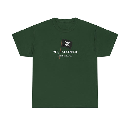Yes, It's Licensed - Sysadmin, Cybersecurity, RTFM Apparel, Tech Humour