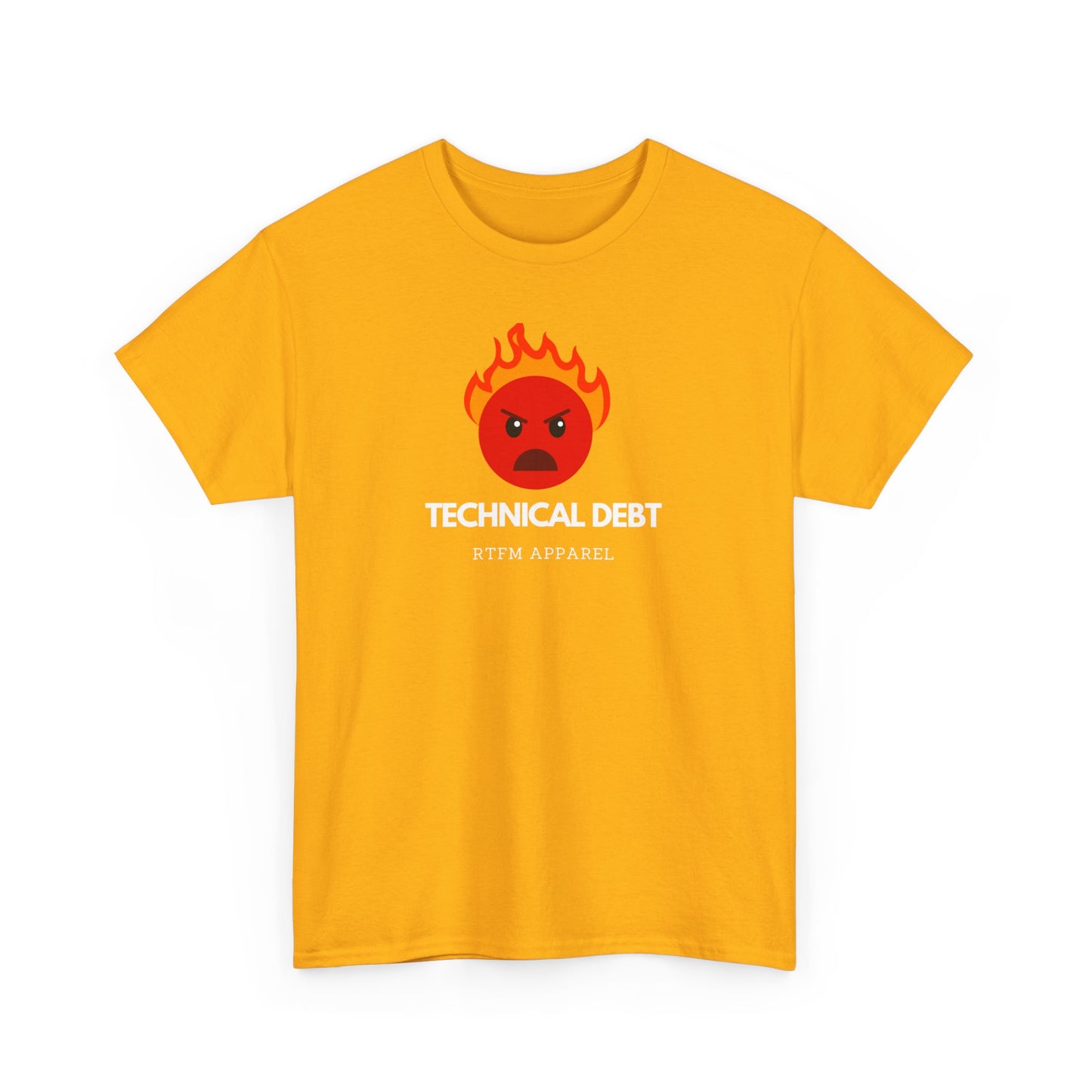 Technical Debt RTFM Apparel Funny Sysadmin Developer IT T-Shirt