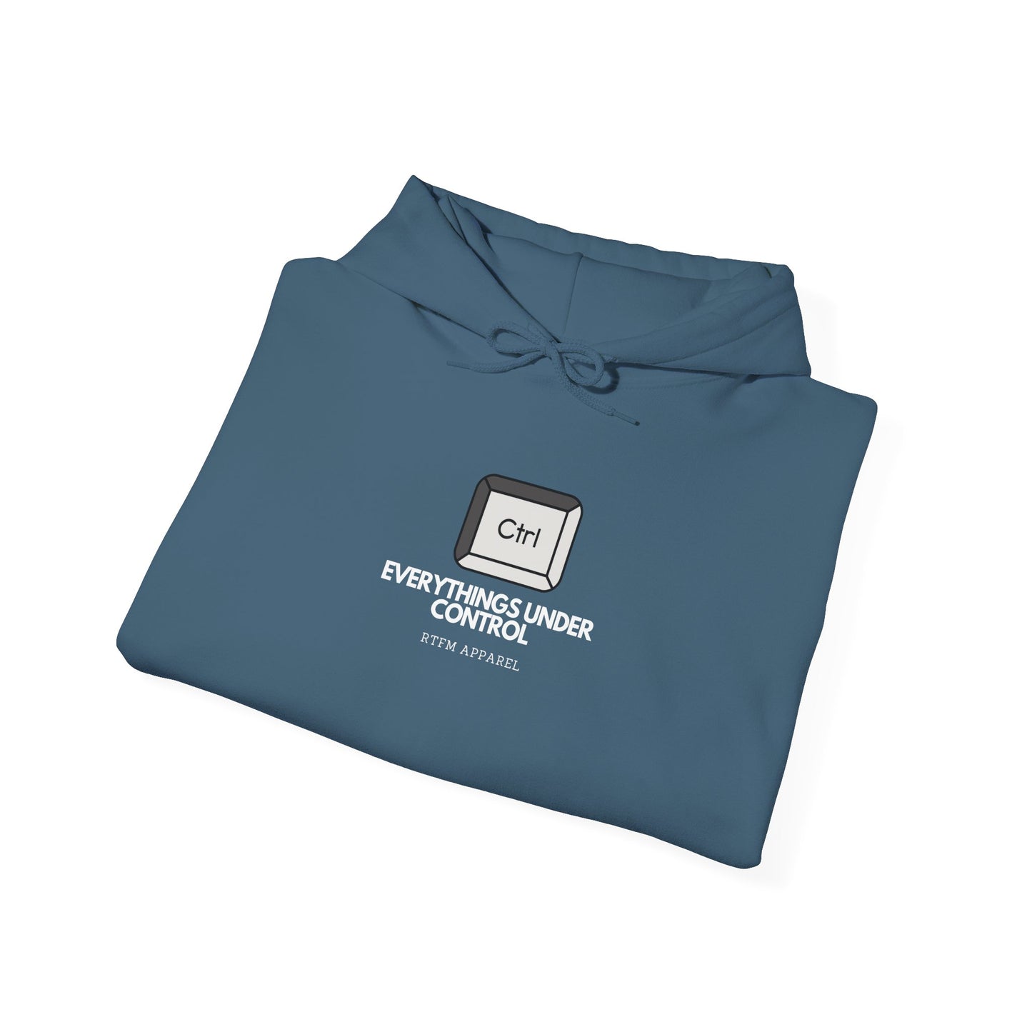 Ctrl Everythings Under Control - RTFM Apparel, Tech Humor, IT Geek, Developer, Cozy Coding Hoodie