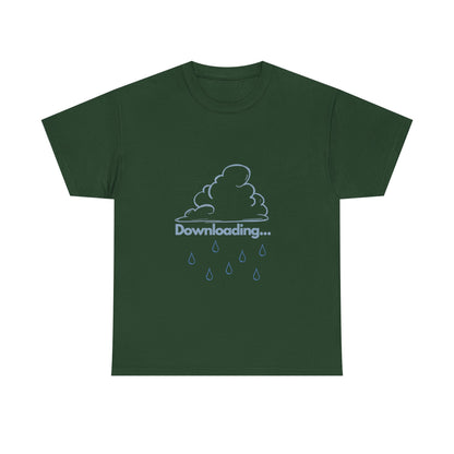 Downloading Cloud Raindrops — Tee