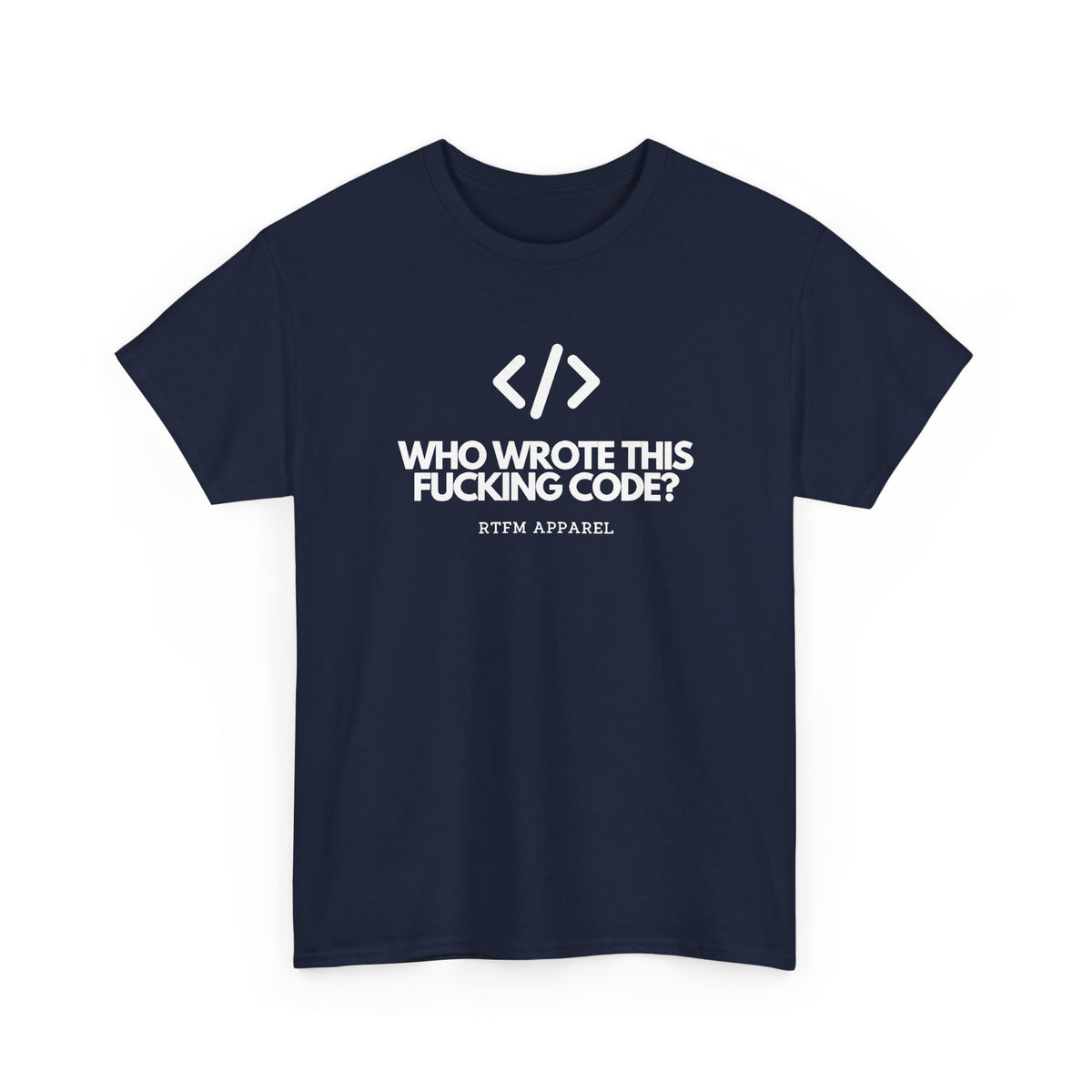 Who Wrote This Code? — Developer Tee