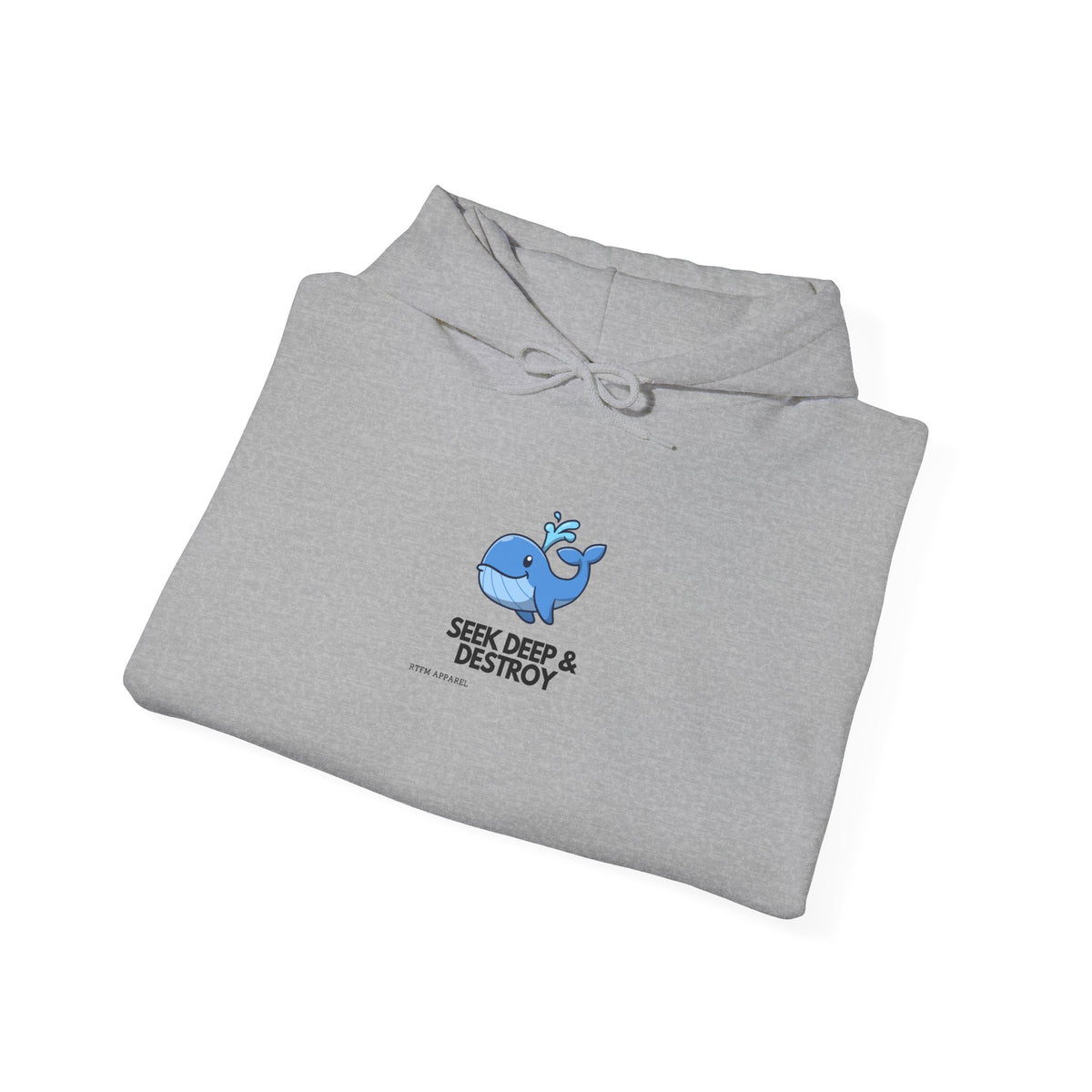 Cozy Whale Docker Humor — DevOps Hoodie