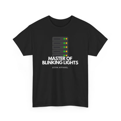 Master Of Blinking Lights - Sysadmin, IT, DevOps, Server Rack Funny